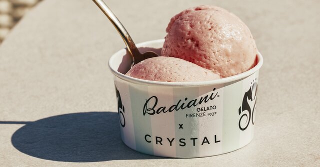 Crystal elevates on board gelato offering