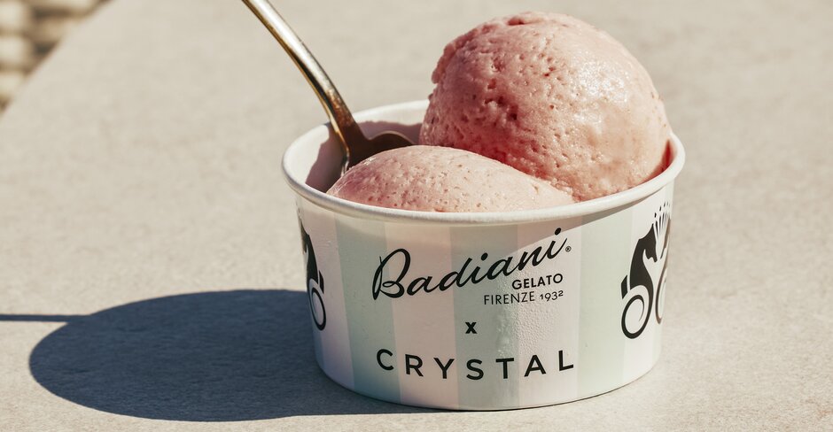 Crystal elevates on board gelato offering