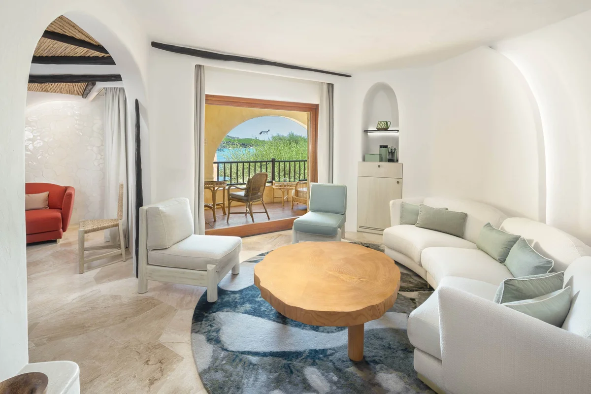 Hotel Cala Di Volpe, Sardinia, Italy, living room