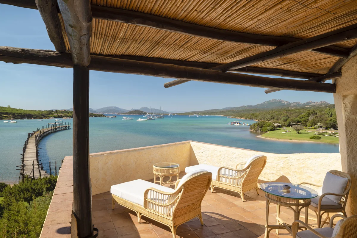 Hotel Cala Di Volpe, Sardinia, Italy, room balcony