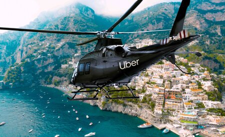 Uber to launch helicopter and boat rides on Italy’s Amalfi Coast