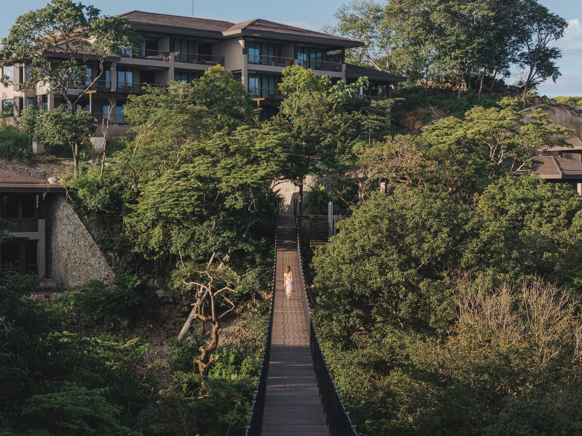 Nekajui, a Ritz-Carlton Reserve, Costa Rica, bridge walkway