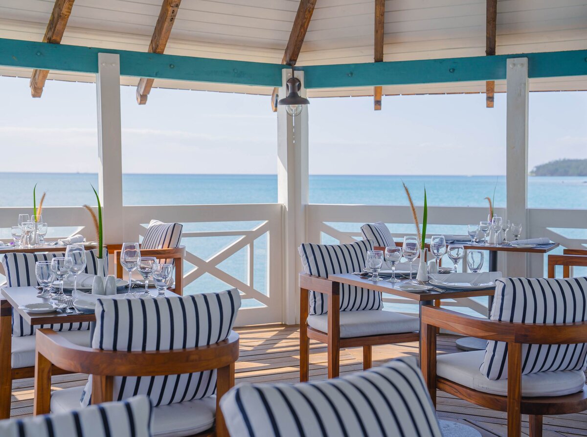 Secrets St Lucia Resort & Spa, terrace dining