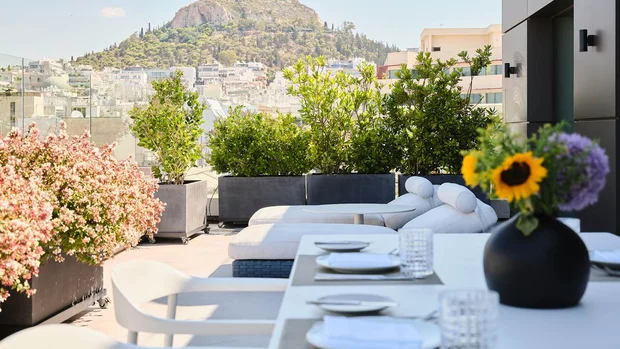 Athens Capital Suites – MGallery Collection, Presidential Suite terrace
