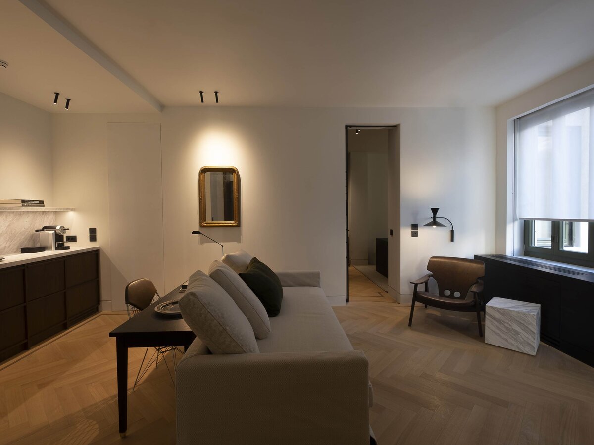 Athens Capital Suites – MGallery Collection, Suite living area