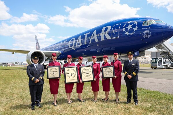 Qatar Airways named ‘World’s Best Airline’ for ninth time