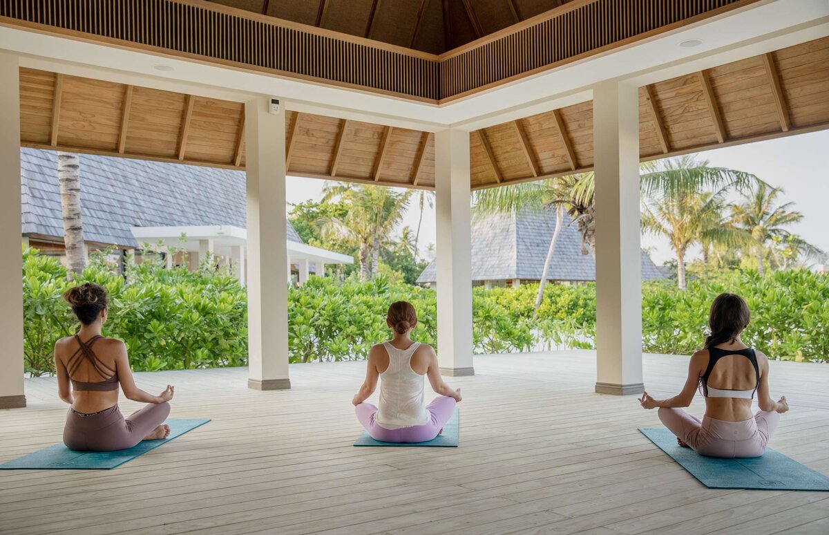 Kuda Villingili Resort Maldives, Yoga-pavilion