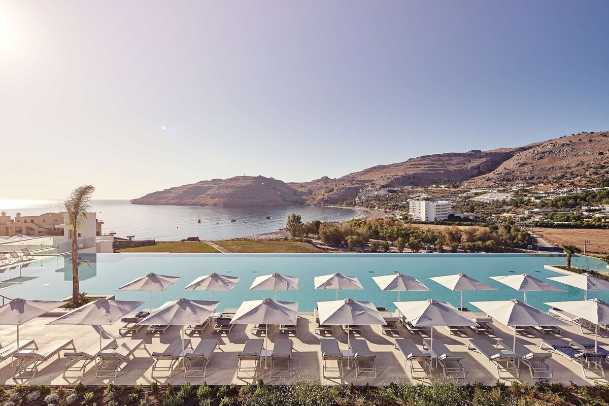 First Look: Lindos Grand Resort & Spa, Rhodes, opens July 2021