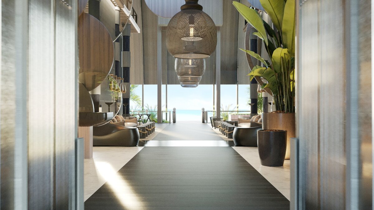 LUX Grand Baie Lobby