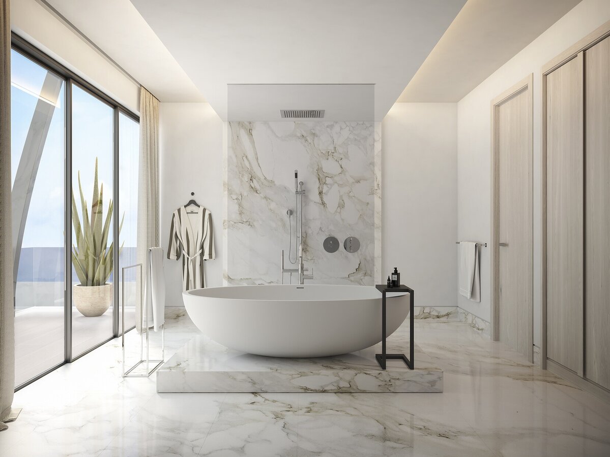 LUX Grand Beach Pool Villa Bath