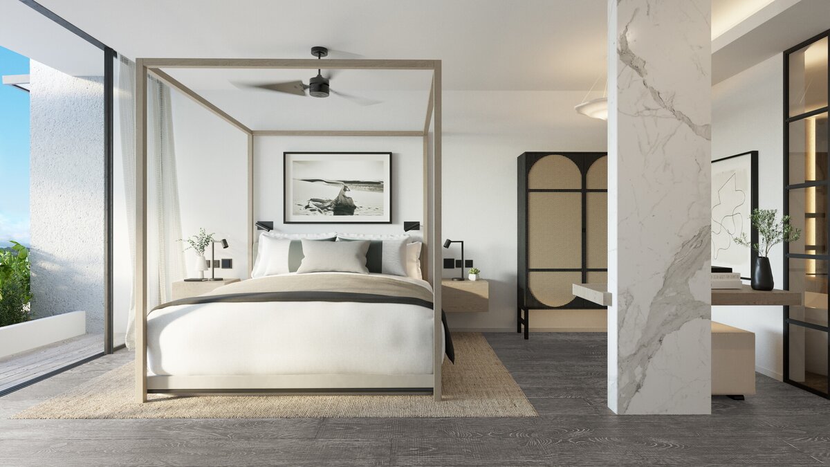 LUX Grand Baie Residences Bedroom