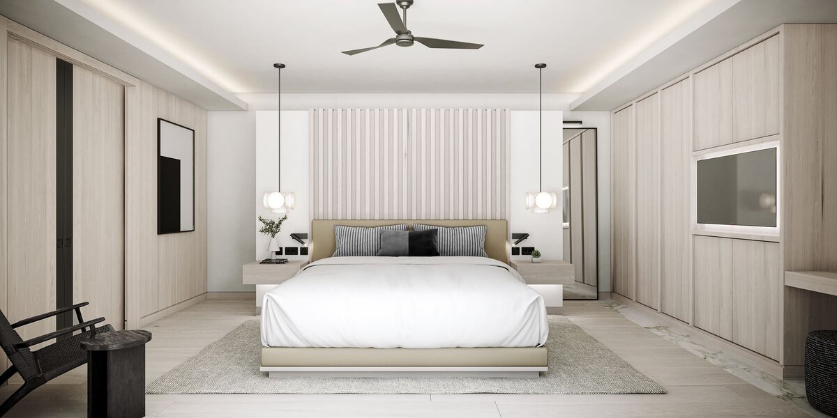 LUX Grand Baie LUX Grand Beach Pool VIlla Bedroom