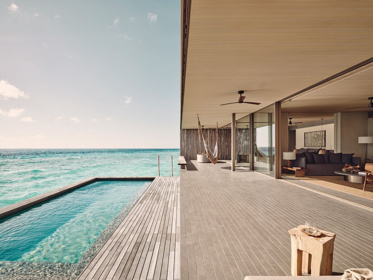 Patina Maldives two bedroom Sunset Water Pool Villa 2