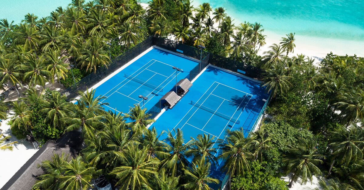 One&Only Reethi Rah, Club One Tennis Courts