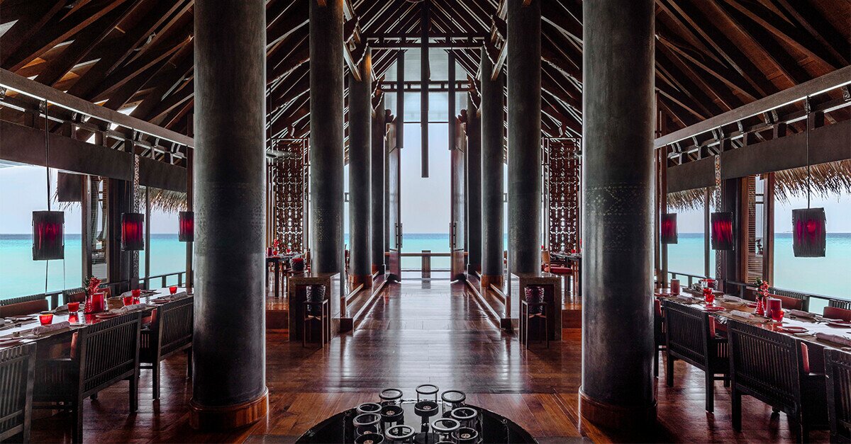 One&Only Reethi Rah, Fire Restaurant