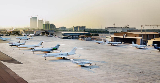 إعادة افتتاح مطار البطين التنفيذي في أبوظبي