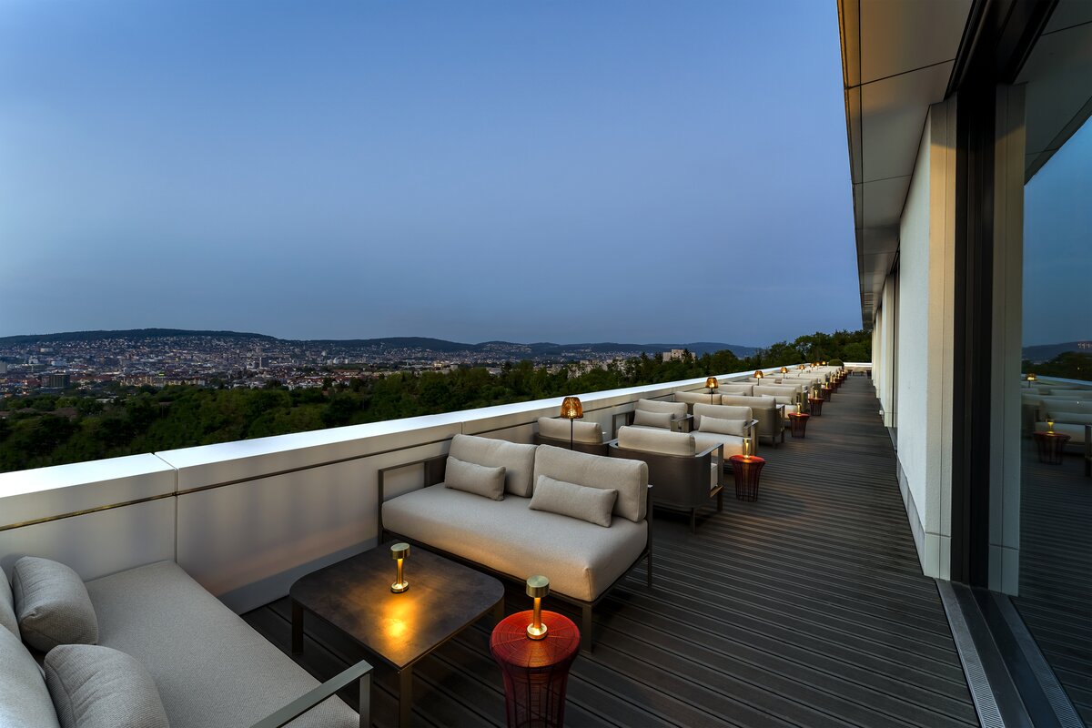 Five Zurich, The Penthouse terrace