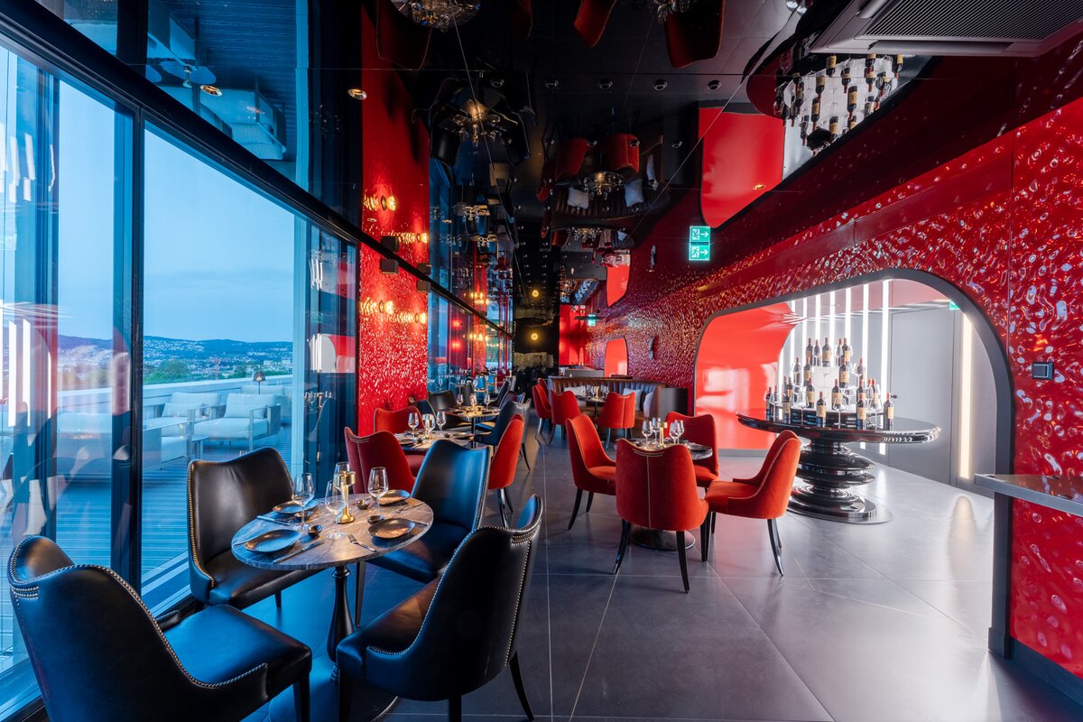 Five Zurich, The Penthouse restaurant