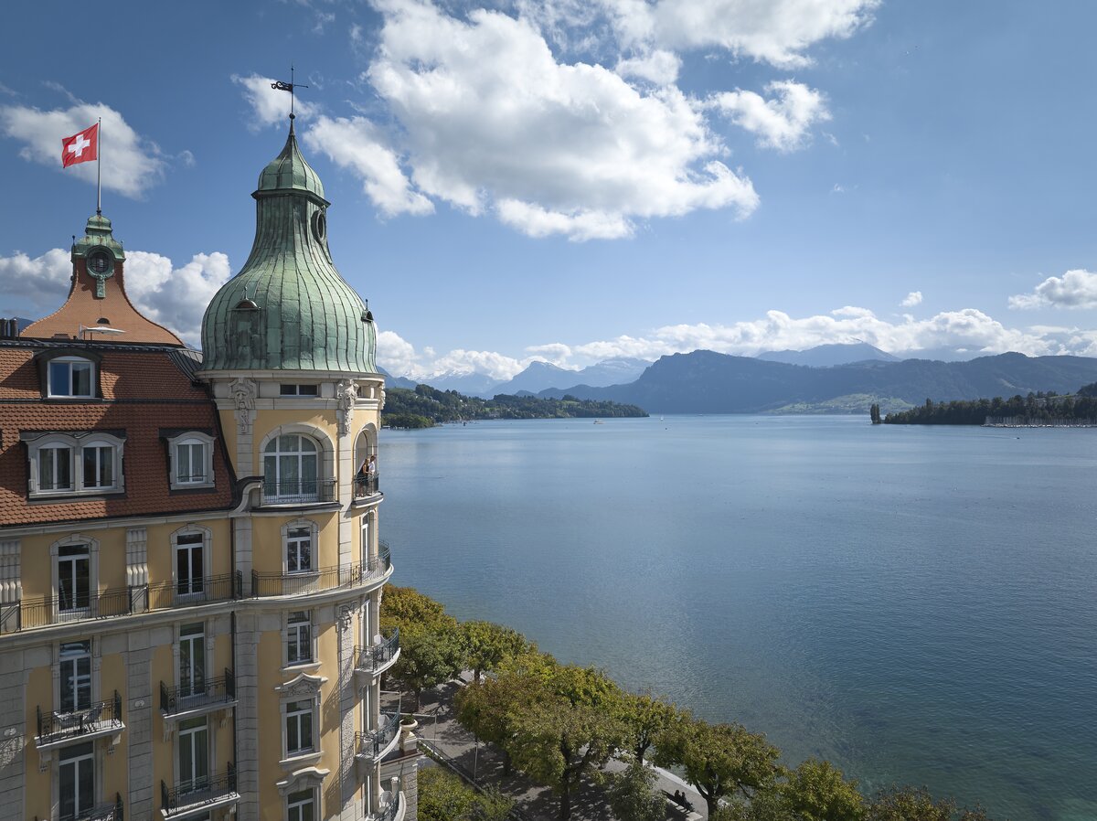 نظرة أولى: فندق ماندارين أورينتال بالاس، لوسيرن، سويسرا