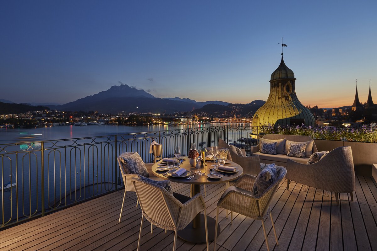نظرة أولى: فندق ماندارين أورينتال بالاس، لوسيرن، سويسرا