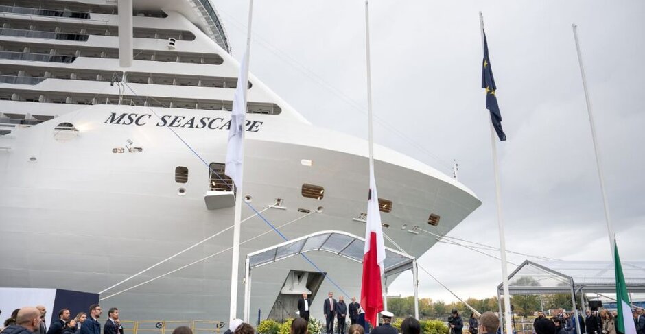 سيتم إطلاق اسم سفينة الرحلات البحرية "إم إس سي سيسكيب" في نيويورك الشهر المقبل