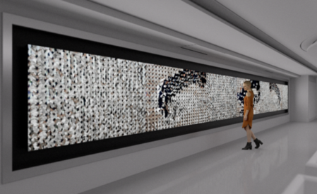 نورويجيان فيفا ستعرض عمل فني تفاعلي بطول 52 قدمًا