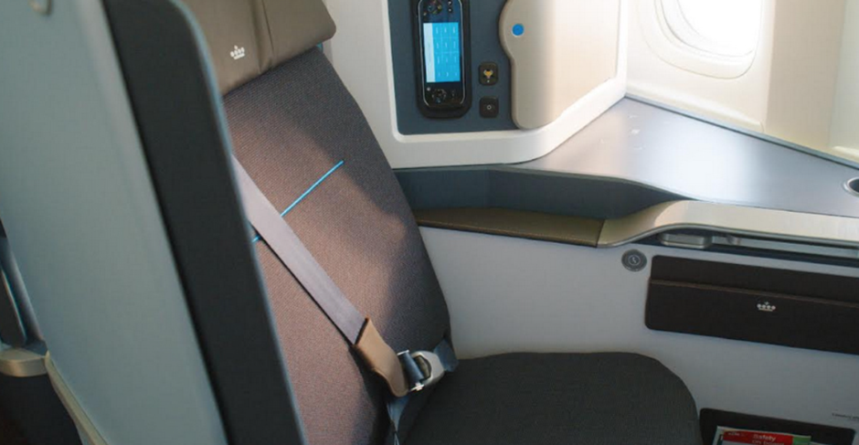 KLM unveils World Business Class seats for B777 fleet