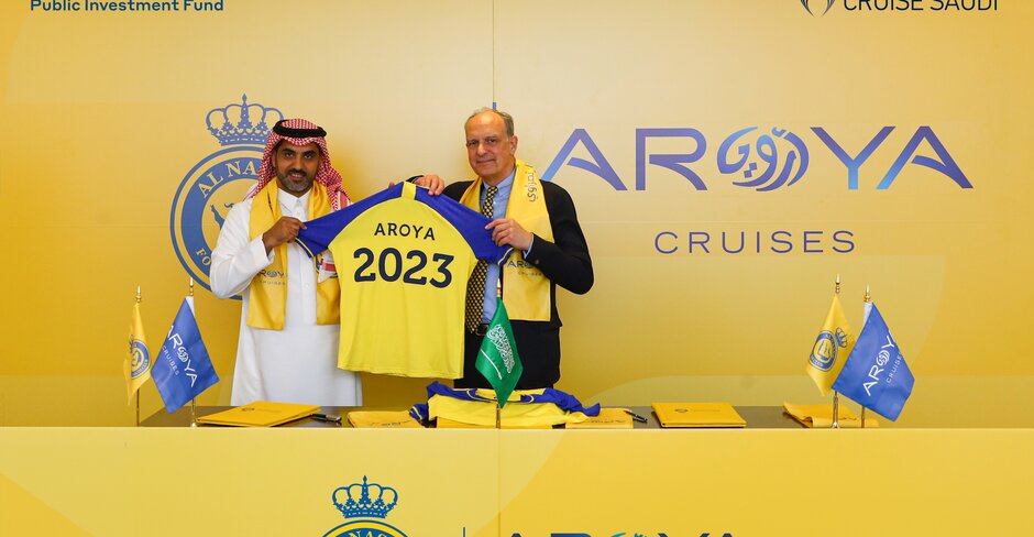 Aroya Cruises announces Al Nassr Football Club sponsorship