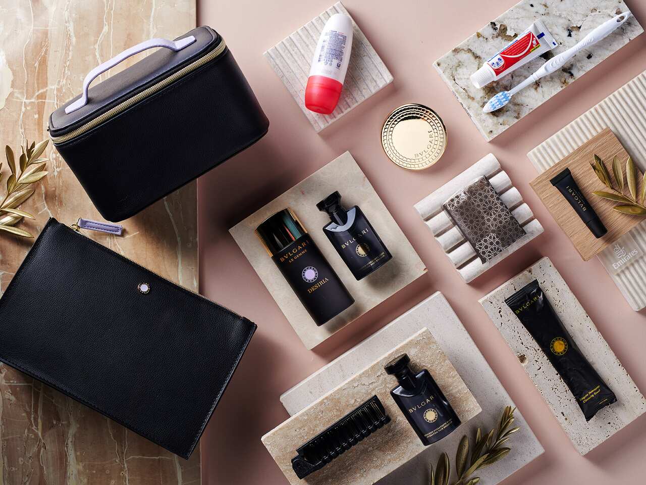 Emirates unveils Bulgari amenity kits | Connecting Travel