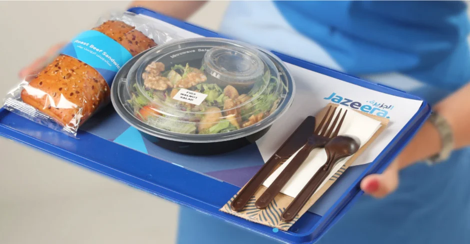 Jazeera Airways cuts 300kg of plastic use per month