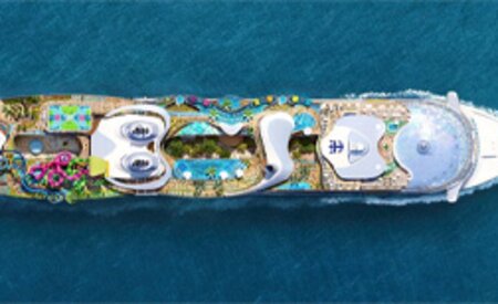 Royal Caribbean begins construction of third Icon-class ship