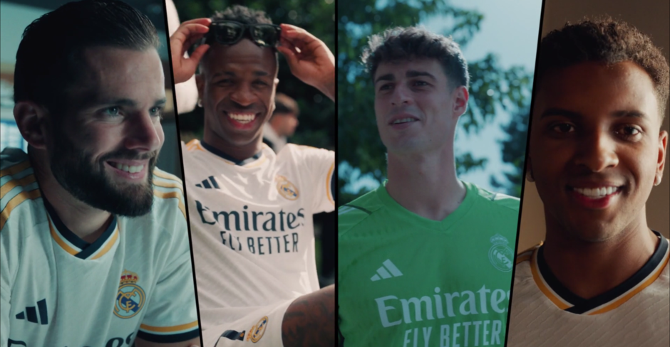 Real Madrid football players star in new Emirates airline campaign