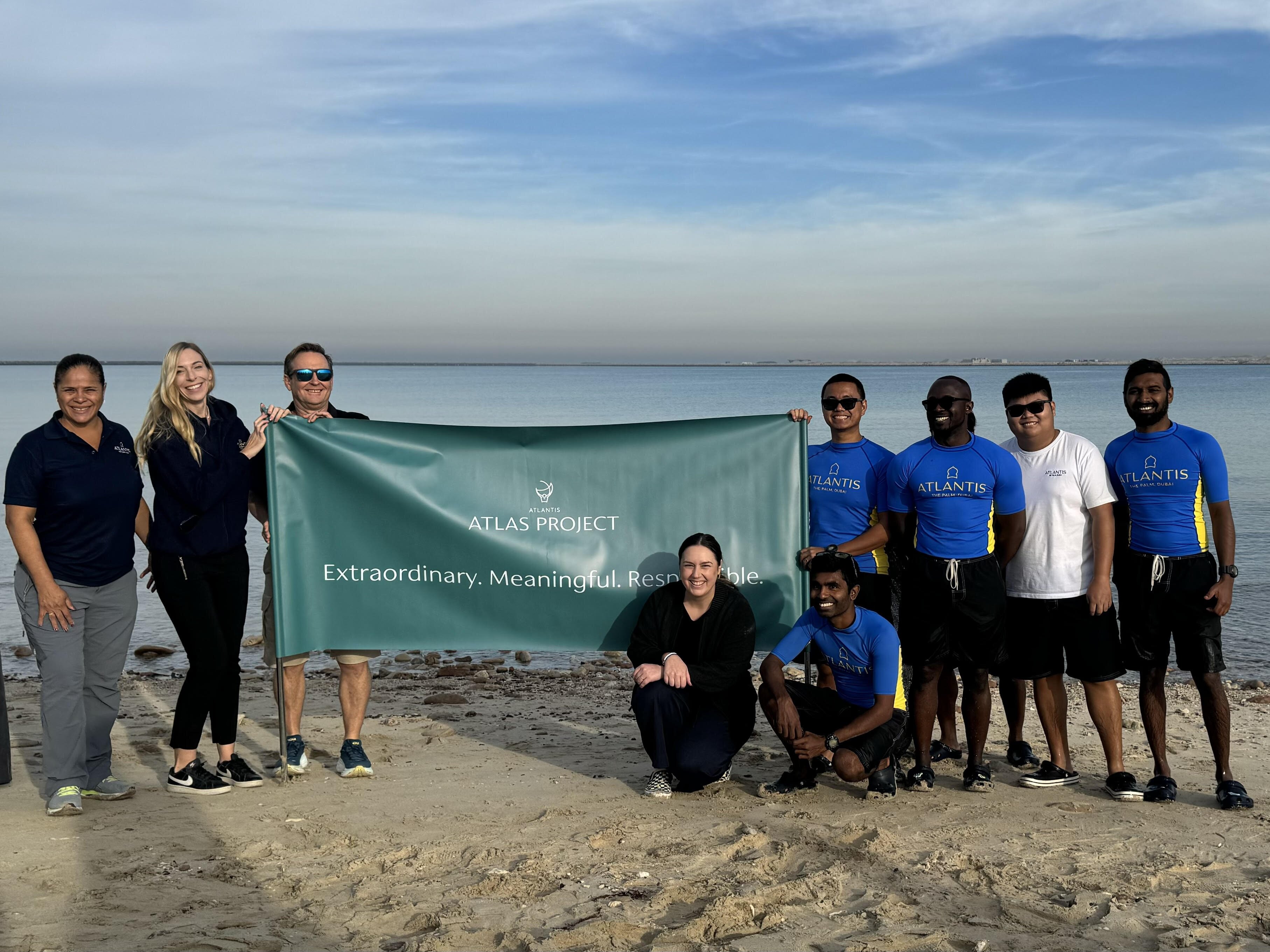 Atlantis Dubai releases sharks and stingrays as part of conservation efforts